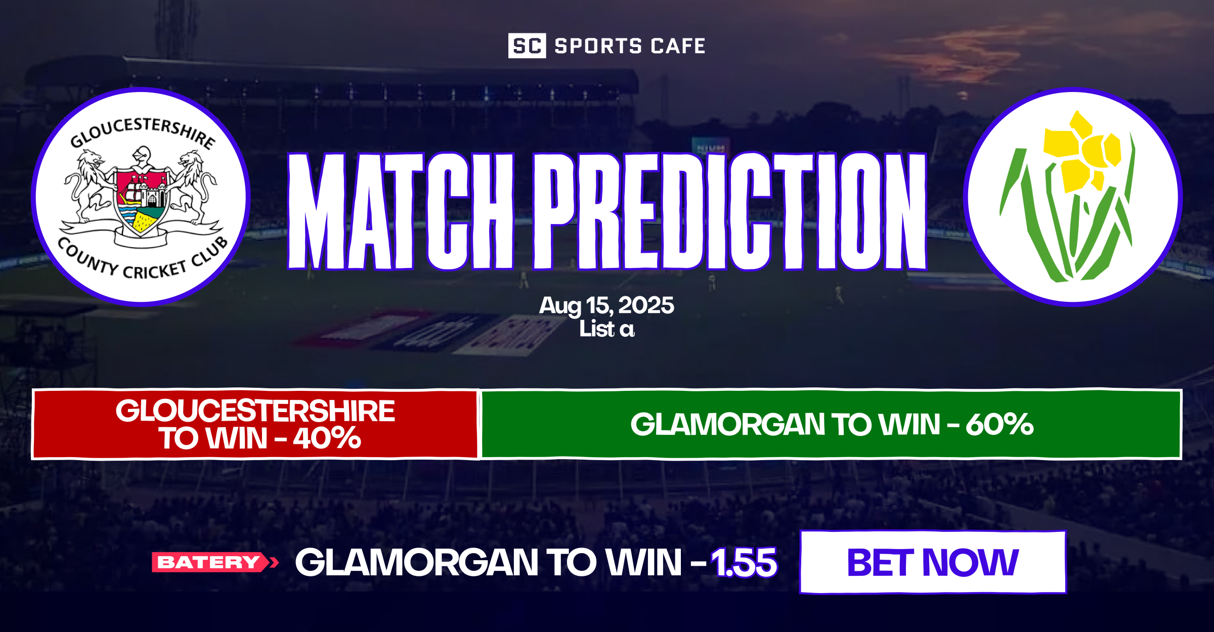 Gloucestershire vs Glamorgan